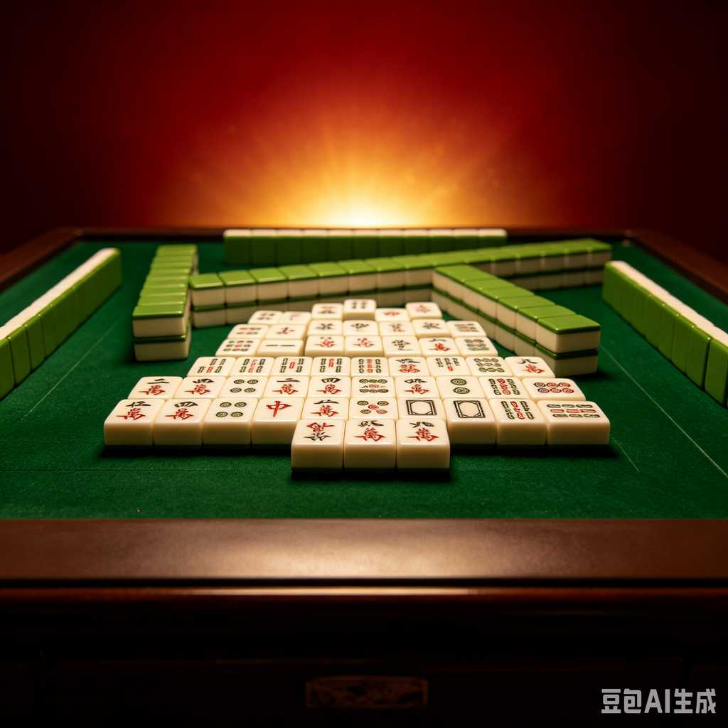 compact mahjong set with case